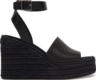 Espadryle damskie na lato Calvin Klein ze sklepu: eobuwie.pl w kategorii: Espadryle damskie - zdjęcie WP-EBWP-9KUZS-09B_0000305847065