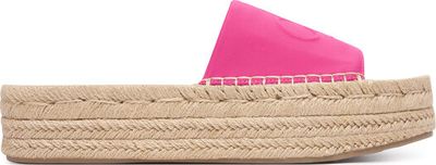 Espadryle damskie letnie Calvin Klein ze sklepu: eobuwie.pl w kategorii: Espadryle damskie - zdjęcie WP-EBWP-9KUZS-09B_0000305848710