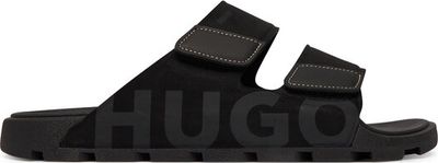 HUGO - Klapki męskie na lato ze sklepu: eobuwie.pl w kategorii: Klapki męskie - zdjęcie WP-EBWP-9KUZS-09B_0000305855404