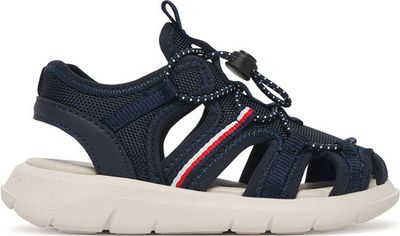 Sandały dziecięce letnie Tommy Hilfiger ze sklepu: eobuwie.pl w kategorii: Sandały dziecięce - zdjęcie WP-EBWP-9KUZS-09B_0000305863621