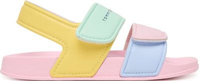Sandały dziecięce na lato Tommy Hilfiger ze sklepu: eobuwie.pl w kategorii: Sandały dziecięce - zdjęcie WP-EBWP-9KUZS-09B_0000305863652
