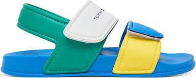Sandały dziecięce na lato Tommy Hilfiger ze sklepu: eobuwie.pl w kategorii: Sandały dziecięce - zdjęcie WP-EBWP-9KUZS-09B_0000305863706