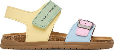 Sandały dziecięce na lato Tommy Hilfiger ze sklepu: eobuwie.pl w kategorii: Sandały dziecięce - zdjęcie WP-EBWP-9KUZS-09B_0000305863904