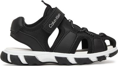 Sandały dziecięce na lato Calvin Klein ze sklepu: eobuwie.pl w kategorii: Sandały dziecięce - zdjęcie WP-EBWP-9KUZS-09B_0000305867186