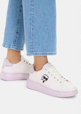 Buty sportowe damskie wiosenne Karl Lagerfeld ze sklepu: eobuwie.pl w kategorii: Buty sportowe damskie - zdjęcie WP-EBWP-9KUZS-09B_0000305903501