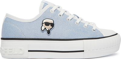 Karl Lagerfeld - Trampki damskie wiosenne ze sklepu: eobuwie.pl w kategorii: Trampki damskie - zdjęcie WP-EBWP-9KUZS-09B_0000305903778