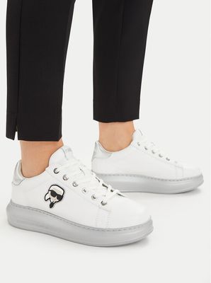 Karl Lagerfeld - Trampki damskie na wiosnę ze sklepu: eobuwie.pl w kategorii: Trampki damskie - zdjęcie WP-EBWP-9KUZS-09B_0000305903860