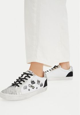 Buty sportowe damskie na wiosnę Karl Lagerfeld ze sklepu: eobuwie.pl w kategorii: Buty sportowe damskie - zdjęcie WP-EBWP-9KUZS-09B_0000305904942