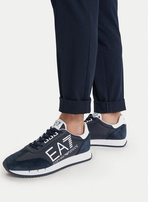 EA7 Emporio Armani - Buty sportowe męskie wiosenne ze sklepu: eobuwie.pl w kategorii: Buty sportowe męskie - zdjęcie WP-EBWP-9KUZS-09B_0000305909206