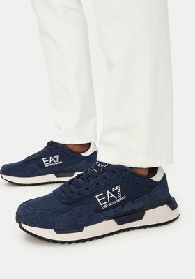Buty sportowe męskie na jesień na wiosnę EA7 Emporio Armani ze sklepu: eobuwie.pl w kategorii: Buty sportowe męskie - zdjęcie WP-EBWP-9KUZS-09B_0000305909848