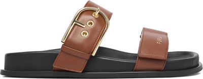 Klapki damskie eleganckie Furla ze sklepu: eobuwie.pl w kategorii: Klapki damskie - zdjęcie WP-EBWP-9KUZS-09B_0000305915535