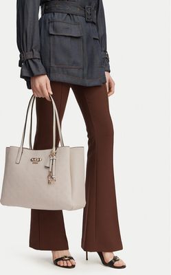 Shopper bag wakacyjna Guess ze sklepu: eobuwie.pl w kategorii: Torby Shopper bag - zdjęcie WP-EBWP-9KUZS-09B_0000305926937