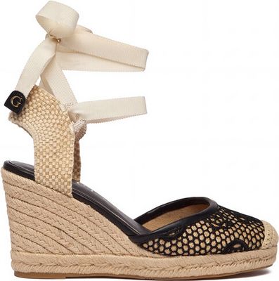 Espadryle damskie na lato Guess ze sklepu: eobuwie.pl w kategorii: Espadryle damskie - zdjęcie WP-EBWP-9KUZS-09B_0000305929877