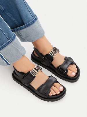 Guess - Sandały damskie letnie ze sklepu: eobuwie.pl w kategorii: Sandały damskie - zdjęcie WP-EBWP-9KUZS-09B_0000305930767