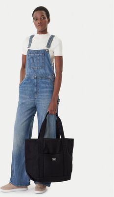 Shopper bag na lato Guess Jeans ze sklepu: eobuwie.pl w kategorii: Torby Shopper bag - zdjęcie WP-EBWP-9KUZS-09B_0000305931979