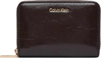 Calvin Klein - Portfel damski elegancki ze sklepu: eobuwie.pl w kategorii: Portfele damskie - zdjęcie WP-EBWP-9KUZS-09B_0000305948977