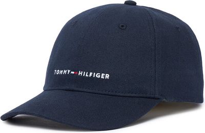 Czapka z daszkiem damska elegancki Tommy Hilfiger ze sklepu: eobuwie.pl w kategorii: Czapki z daszkiem damskie - zdjęcie WP-EBWP-9KUZS-09B_0000305950352