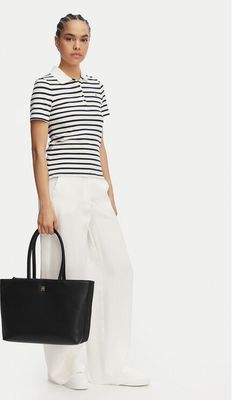 Shopper bag na wakacje Tommy Hilfiger ze sklepu: eobuwie.pl w kategorii: Torby Shopper bag - zdjęcie WP-EBWP-9KUZS-09B_0000305950888