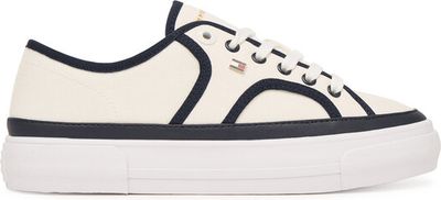 Trampki damskie na wiosnę Tommy Hilfiger ze sklepu: eobuwie.pl w kategorii: Trampki damskie - zdjęcie WP-EBWP-9KUZS-09B_0000305961037