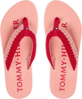 Klapki damskie eleganckie Tommy Hilfiger ze sklepu: eobuwie.pl w kategorii: Klapki damskie - zdjęcie WP-EBWP-9KUZS-09B_0000305961150