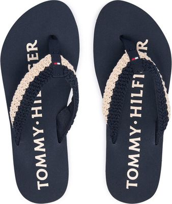 Tommy Hilfiger - Klapki damskie letnie ze sklepu: eobuwie.pl w kategorii: Klapki damskie - zdjęcie WP-EBWP-9KUZS-09B_0000305961167