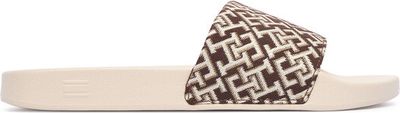 Klapki damskie eleganckie Tommy Hilfiger ze sklepu: eobuwie.pl w kategorii: Klapki damskie - zdjęcie WP-EBWP-9KUZS-09B_0000305961273