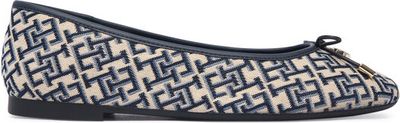 Balerinki wiosenne Tommy Hilfiger ze sklepu: eobuwie.pl w kategorii: Balerinki - zdjęcie WP-EBWP-9KUZS-09B_0000305961426