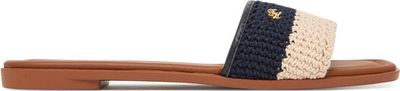 Klapki damskie na lato Tommy Hilfiger ze sklepu: eobuwie.pl w kategorii: Klapki damskie - zdjęcie WP-EBWP-9KUZS-09B_0000305961471