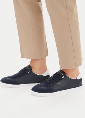 Trampki damskie na wiosnę Tommy Hilfiger ze sklepu: eobuwie.pl w kategorii: Trampki damskie - zdjęcie WP-EBWP-9KUZS-09B_0000305961853