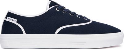 Trampki męskie na wiosnę Tommy Hilfiger ze sklepu: eobuwie.pl w kategorii: Trampki męskie - zdjęcie WP-EBWP-9KUZS-09B_0000305962683
