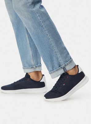 Buty sportowe męskie wiosenne Tommy Hilfiger ze sklepu: eobuwie.pl w kategorii: Buty sportowe męskie - zdjęcie WP-EBWP-9KUZS-09B_0000305962935