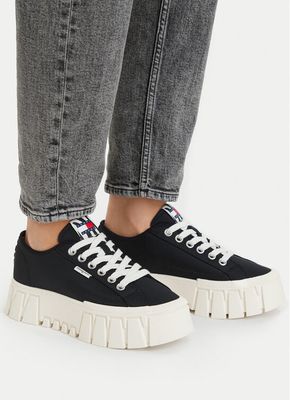 Buty sportowe damskie na wiosnę Tommy Jeans ze sklepu: eobuwie.pl w kategorii: Buty sportowe damskie - zdjęcie WP-EBWP-9KUZS-09B_0000305963222