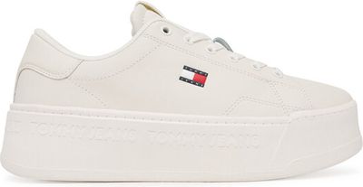 Tommy Jeans - Buty sportowe damskie wiosenne ze sklepu: eobuwie.pl w kategorii: Buty sportowe damskie - zdjęcie WP-EBWP-9KUZS-09B_0000305963352
