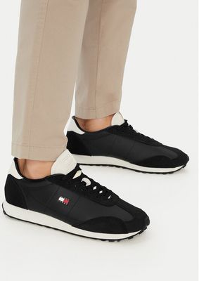 Buty sportowe męskie jesienne na wiosnę Tommy Jeans ze sklepu: eobuwie.pl w kategorii: Buty sportowe męskie - zdjęcie WP-EBWP-9KUZS-09B_0000305963796