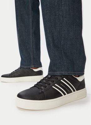 Trampki męskie casual Armani Exchange ze sklepu: eobuwie.pl w kategorii: Trampki męskie - zdjęcie WP-EBWP-9KUZS-09B_0000305967329