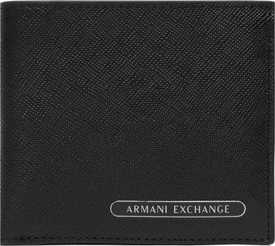 Portfel męski zimowy Armani Exchange ze sklepu: eobuwie.pl w kategorii: Portfele męskie - zdjęcie WP-EBWP-9KUZS-09B_0000305967459