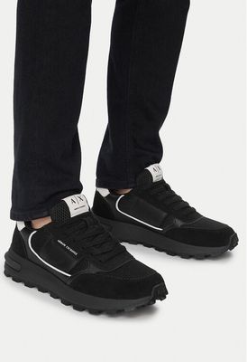 Buty sportowe męskie elegancki Armani Exchange ze sklepu: eobuwie.pl w kategorii: Buty sportowe męskie - zdjęcie WP-EBWP-9KUZS-09B_0000305967480