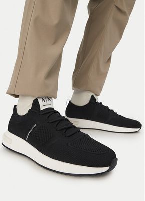 Buty sportowe męskie jesienne na wiosnę Armani Exchange ze sklepu: eobuwie.pl w kategorii: Buty sportowe męskie - zdjęcie WP-EBWP-9KUZS-09B_0000305968890