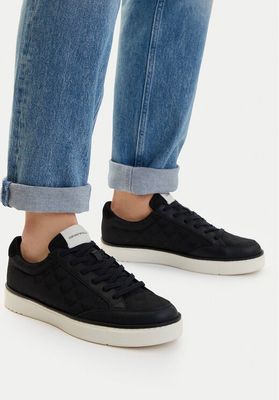 Trampki męskie na wiosnę Emporio Armani ze sklepu: eobuwie.pl w kategorii: Trampki męskie - zdjęcie WP-EBWP-9KUZS-09B_0000305972194