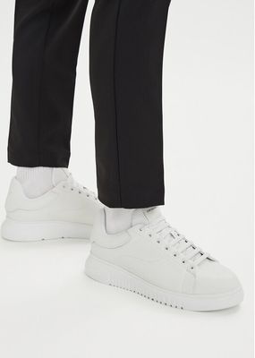 Emporio Armani - Buty sportowe męskie na wiosnę ze sklepu: eobuwie.pl w kategorii: Buty sportowe męskie - zdjęcie WP-EBWP-9KUZS-09B_0000305972224