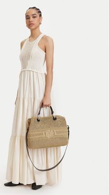 Torba letnia wakacyjna Emporio Armani ze sklepu: eobuwie.pl w kategorii: Torby letnie - zdjęcie WP-EBWP-9KUZS-09B_0000305972637