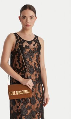 Kopertówka elegancka Love Moschino ze sklepu: eobuwie.pl w kategorii: Kopertówki - zdjęcie WP-EBWP-9KUZS-09B_0000305996251