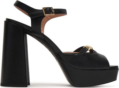 Sandały damskie na lato Love Moschino ze sklepu: eobuwie.pl w kategorii: Sandały damskie - zdjęcie WP-EBWP-9KUZS-09B_0000306002579