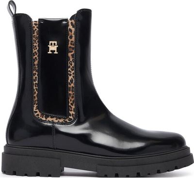 Buty zimowe dziecięce zimowe Tommy Hilfiger ze sklepu: eobuwie.pl w kategorii: Buty zimowe dziecięce - zdjęcie WP-EBWP-9KUZS-09B_0000306032248