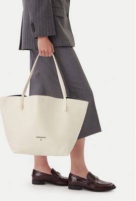 Patrizia Pepe - Shopper bag na wakacje ze sklepu: eobuwie.pl w kategorii: Torby Shopper bag - zdjęcie WP-EBWP-9KUZS-09B_0000306035010