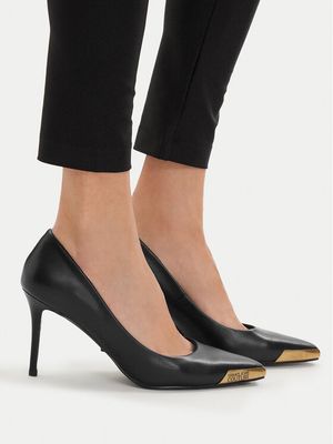 Versace Jeans Couture - Czółenka na wiosnę ze sklepu: eobuwie.pl w kategorii: Czółenka - zdjęcie WP-EBWP-9KUZS-09B_0000306046665