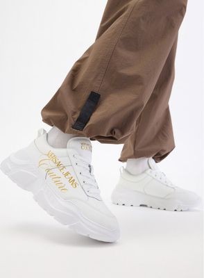 Versace Jeans Couture - Buty sportowe damskie wiosenne ze sklepu: eobuwie.pl w kategorii: Buty sportowe damskie - zdjęcie WP-EBWP-9KUZS-09B_0000306046900