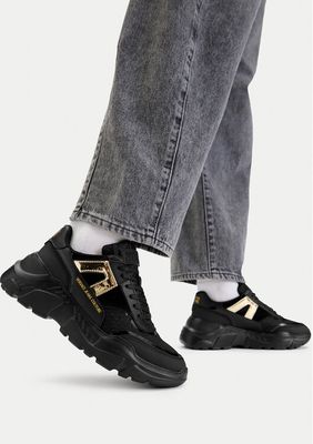 Buty sportowe damskie na wiosnę Versace Jeans Couture ze sklepu: eobuwie.pl w kategorii: Buty sportowe damskie - zdjęcie WP-EBWP-9KUZS-09B_0000306046986