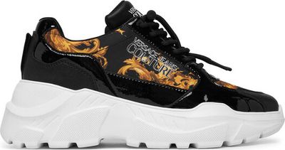 Buty sportowe damskie wiosenne Versace Jeans Couture ze sklepu: eobuwie.pl w kategorii: Buty sportowe damskie - zdjęcie WP-EBWP-9KUZS-09B_0000306047044