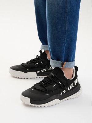 Versace Jeans Couture - Buty sportowe męskie na wiosnę na jesień ze sklepu: eobuwie.pl w kategorii: Buty sportowe męskie - zdjęcie WP-EBWP-9KUZS-09B_0000306047464